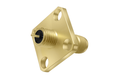 Glass-Sealed RF Coaxial Connector
