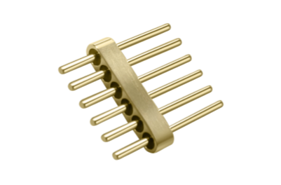 Glass-To-Metal Seal Micro-Rectangular Feedthroughs