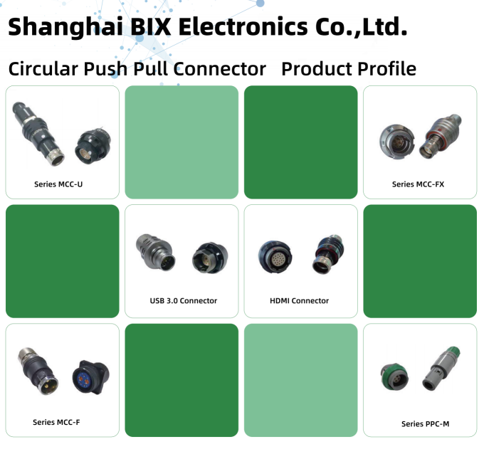 Circular Push Pull Connector P